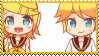 rin and len stamp