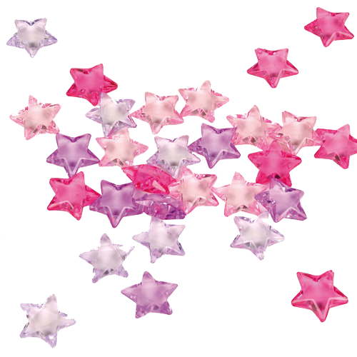 pile of star shaped gems